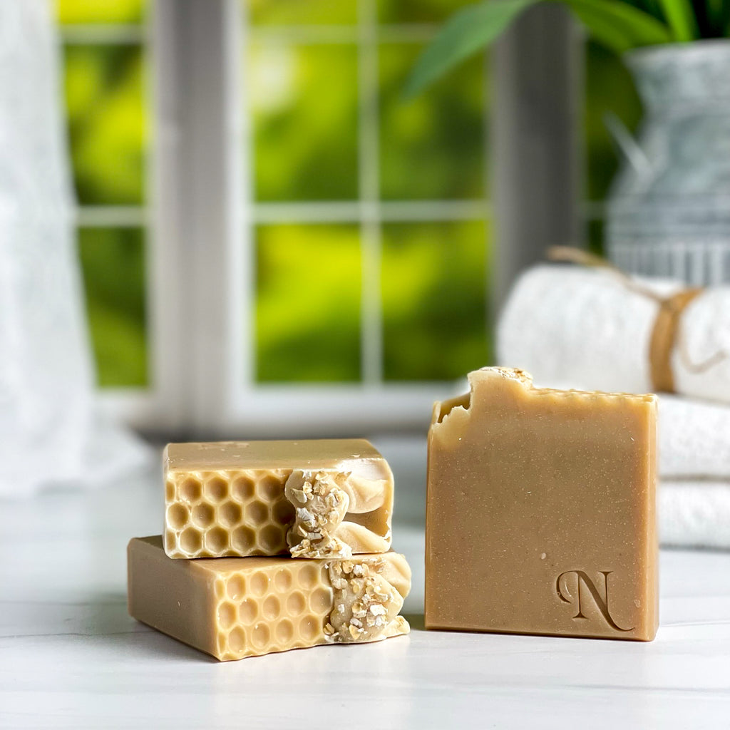 Oatmeal, Milk & Honey - Handmade Artisan Soap – Nath Soap Company